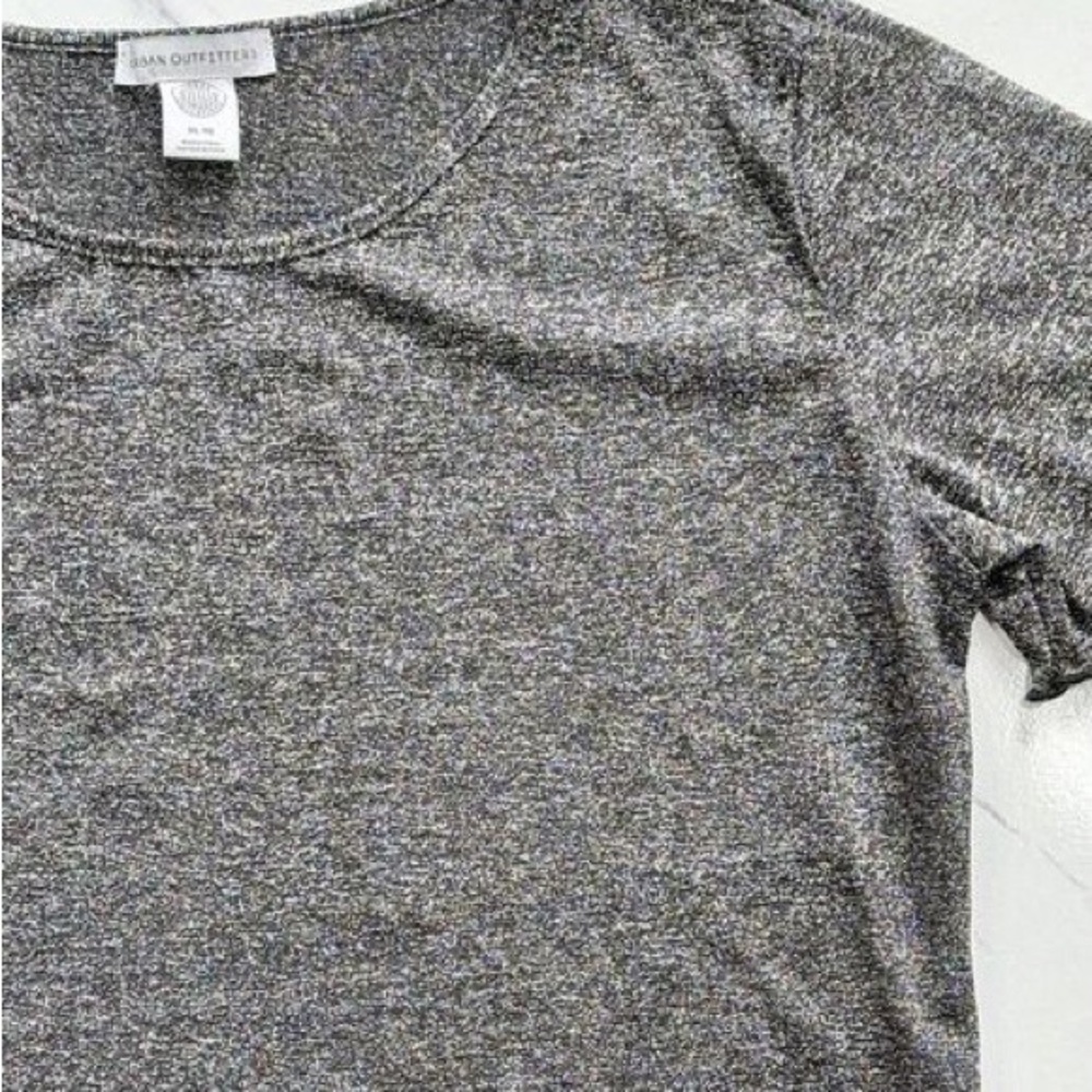 Women's Heather Gray Short Sleeve Top - Picture 1 of 8